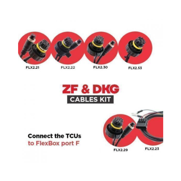 Kit Cable TCU ZF (6/8HP) - DKG